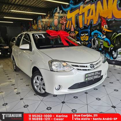 TOYOTA ETIOS 1.3 X 16V FLEX 4P MANUAL